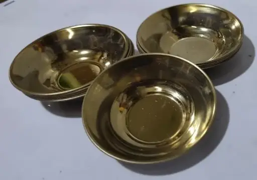 طبق مبخرة دهبي استانلس 8 سم